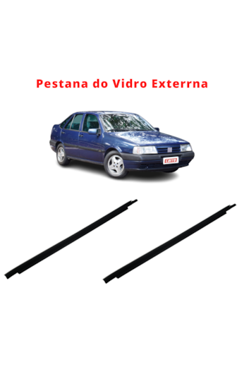 2 Borracha Pestana Externa Porta Dianteira Tempra Tempra Sw