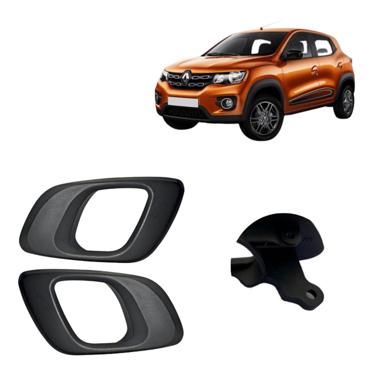 2 Puxador Da Maçaneta Interna  Haste Reta Kwid Após 2017