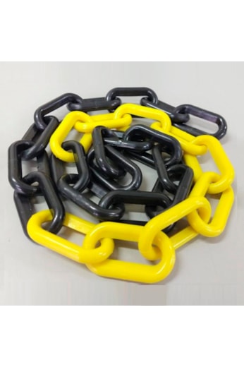 40 Metros Corrente Zebrada Elo Grande Sinalização