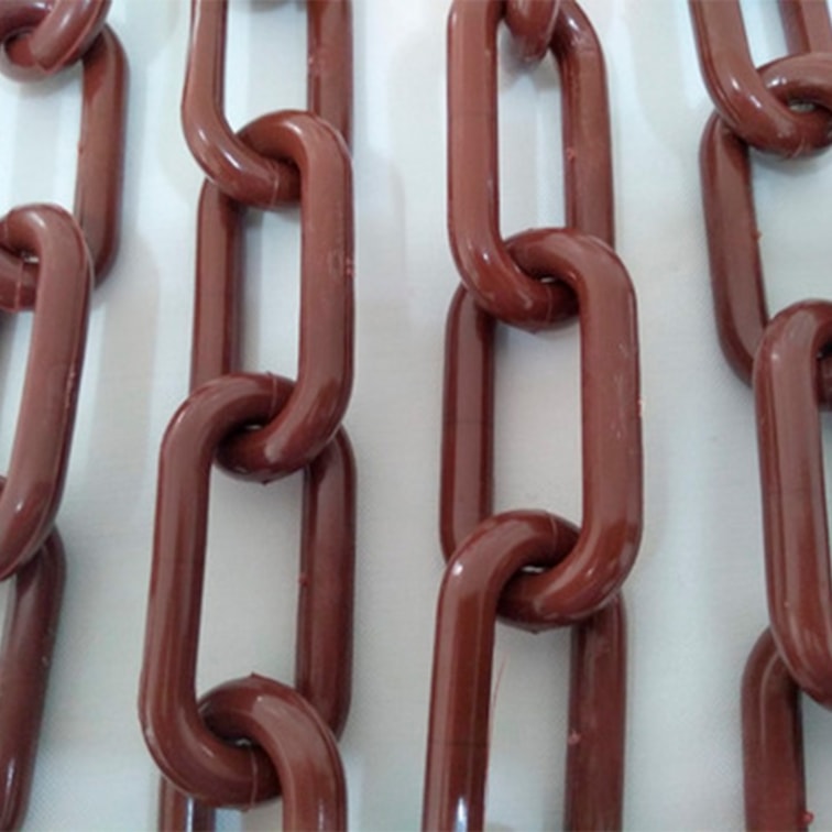 40 Mt Corrente Plástica Isolamento Calha Chuva Elo G Marrom