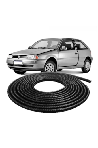 5M Borracha Protetor Porta Gol Saveiro Parati 2 Portas Mini