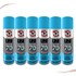 6 Alcool Aerossol Spray 70º INPM Multiuso Uni1000 - 300ml