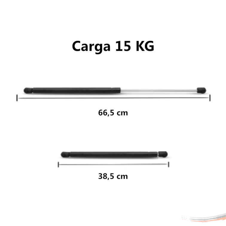 Amortecedor Grade Frontal Capô Cursor Tector Após 08