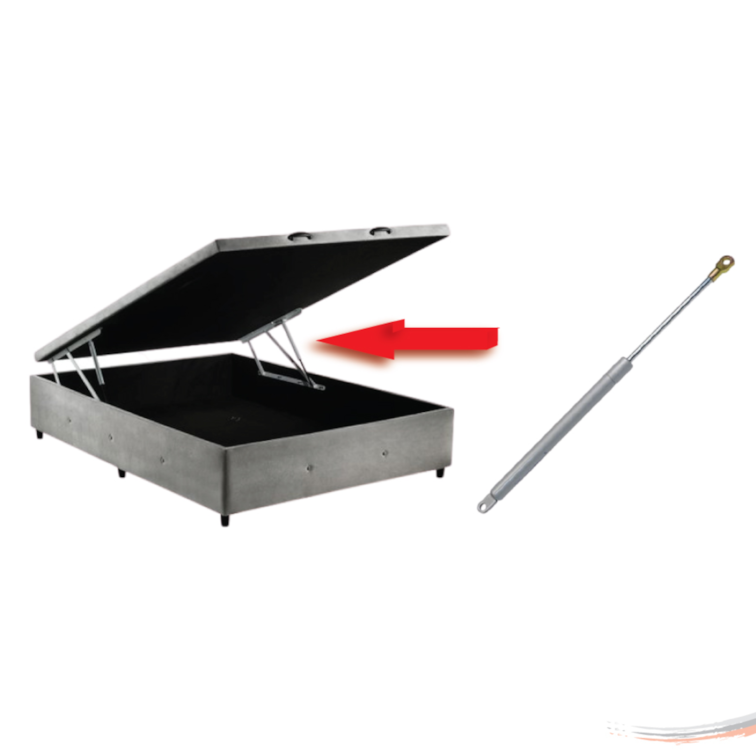 Amortecedor Para Cama Box Bau 39,3 cm X 26,3 cm Carga 44 Kg