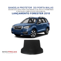 Bandeja Tapete Protetor Do Porta-Malas Forester A Partir 2018