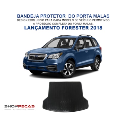 Bandeja Tapete Protetor Do Porta-Malas Forester A Partir 2018