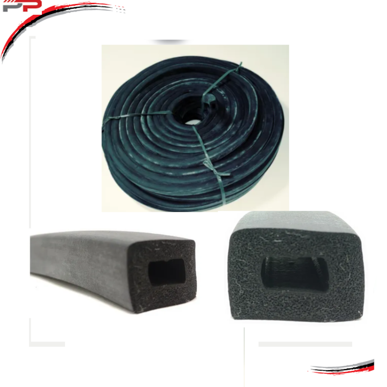 Borracha Da Porta Alta Com Furo Kombi 57 A 74 Rolo 50 mts