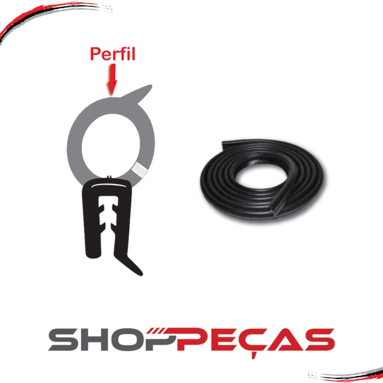 Borracha Porta-mala Bonanza Monza Vectra Omega Astra 88 A 98