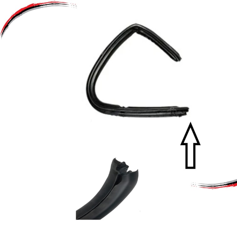 Borracha Quebra-vento Dir Fusca 1200 1300 1500 1600 Todos