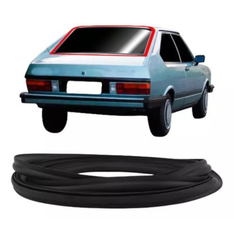 Borrachas Do Vigia C/rasgo P/friso Passat Todos 2/4 Pts