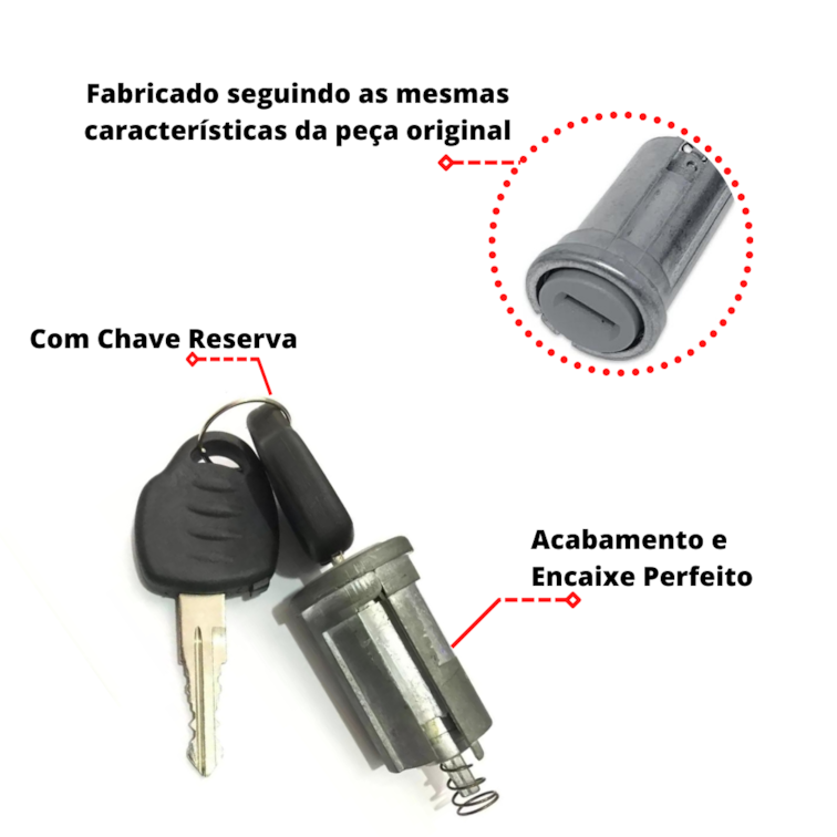 Cilindro Ignição Celta G1 Após 01