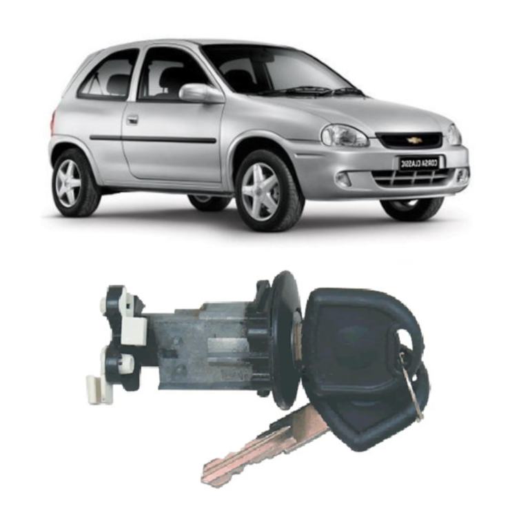 Cilindro Miolo Porta Malas Com Chave Classic G1 04 Até 2009