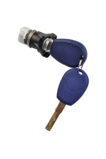 Cilindro Porta-malas Azul Snake Key Palio G1 Fase 2 Após 04