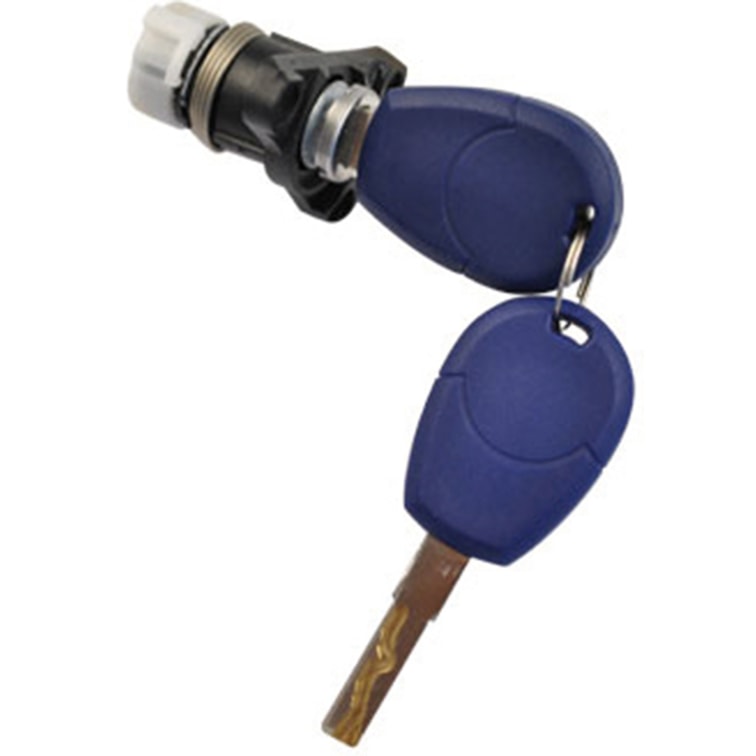 Cilindro Porta-malas Azul Snake Key Palio G1 Fase 2 Após 04