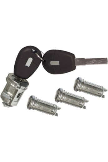 Conjunto Cilindro Ignição Porta Porta-mala Strada F3 Após 04