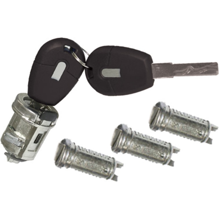 Conjunto Cilindros Ignição Portas Porta-malas 4 Peças Doblo
