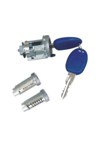 Conjunto Cilindros Ignição Portas Porta-malas 4 Peçs Siena