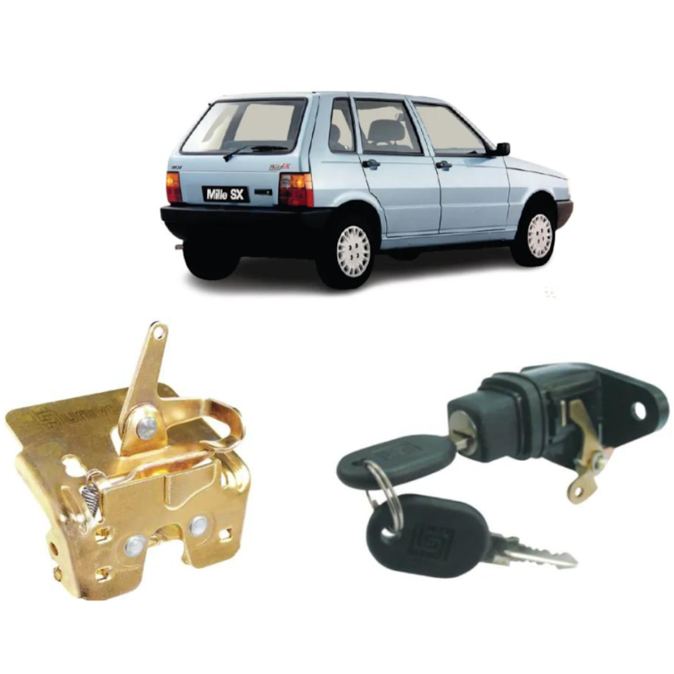 Fechadura Cilindro Porta Malas Tampa Traseira Uno 95 A 2003