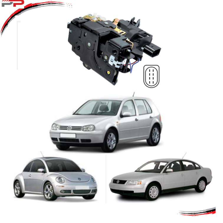 Fechadura Elétrica Porta Diant Dir Golf 98-06 Passat 96-00