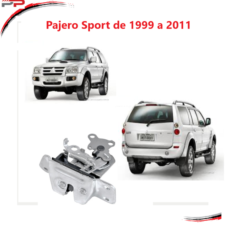 Fechadura Elétrica Porta-malas Pajero Sport 99 A 11