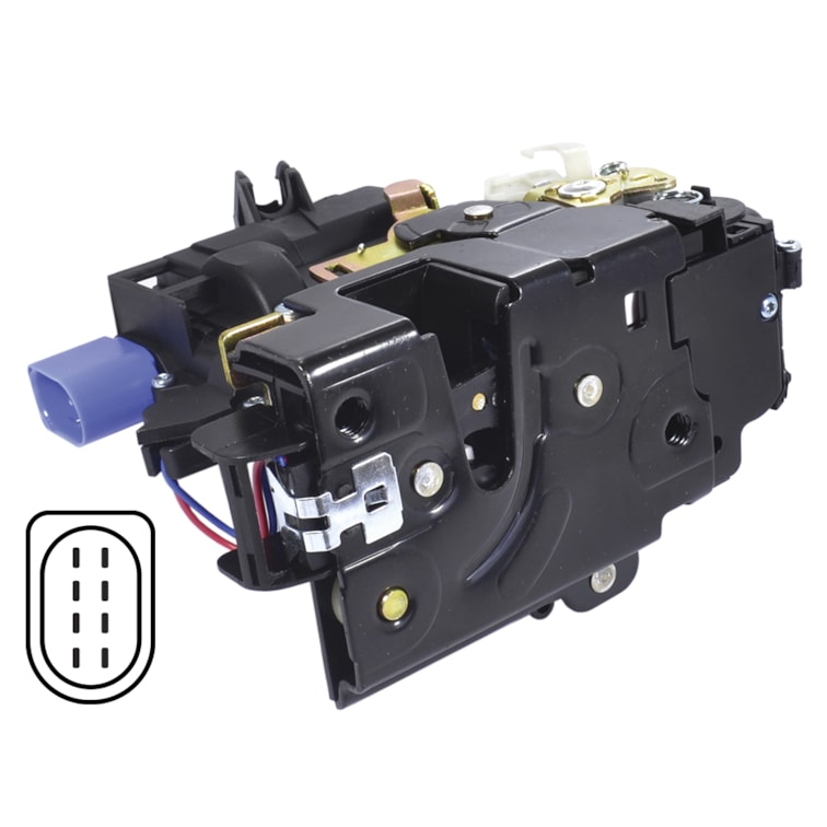 Fechadura Porta Diant Esquerda Polo Sedan Após 02