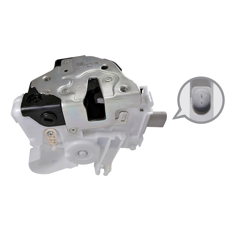 Fechadura Porta Traseira Lado Esq Spacefox Após 09 4pts