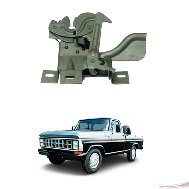 Fechadura Superior Capô Ford F-1000 F-4000 F-14000 72 a 89