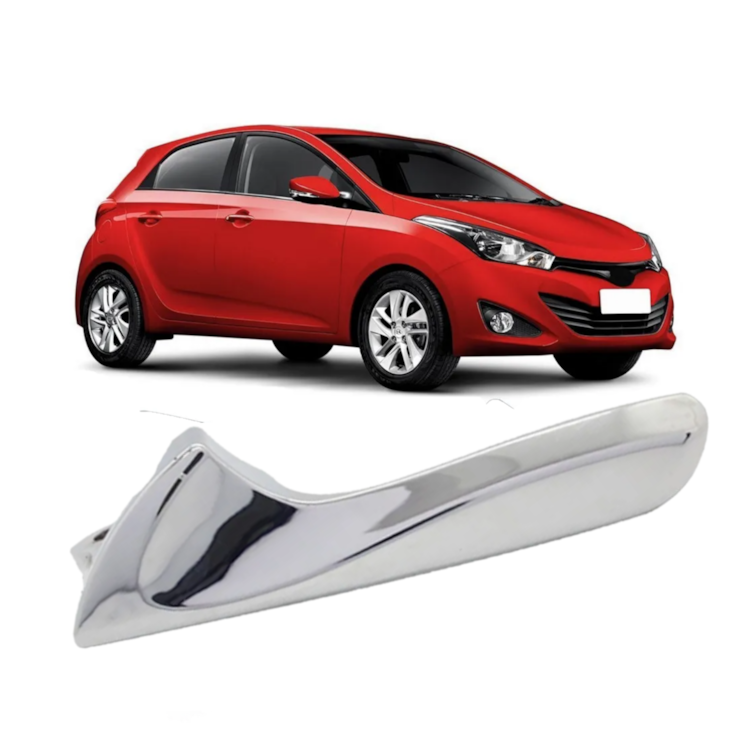 Gatilho Puxador Da Maçaneta Interna Esquerda Hb20 Cromada