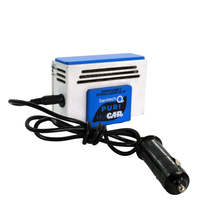 Gerador Ozônio Elimina Odores 12v Mini Portátil Carros