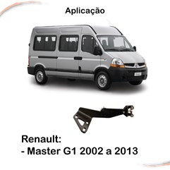 Guia Inferior Porta Lateral Corrediça Renault Master 02 A 13