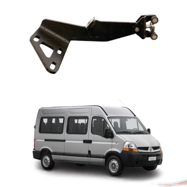 Guia Inferior Porta Lateral Corrediça Renault Master 02 A 13