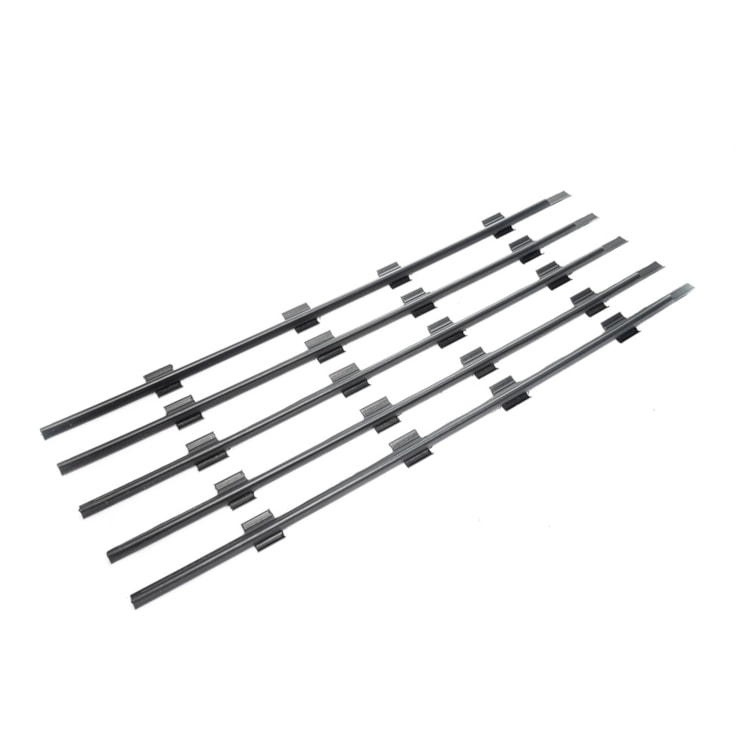 Guia Plástica Da Canaleta Porta 5 Peças Tempra Tipo 93 a 97