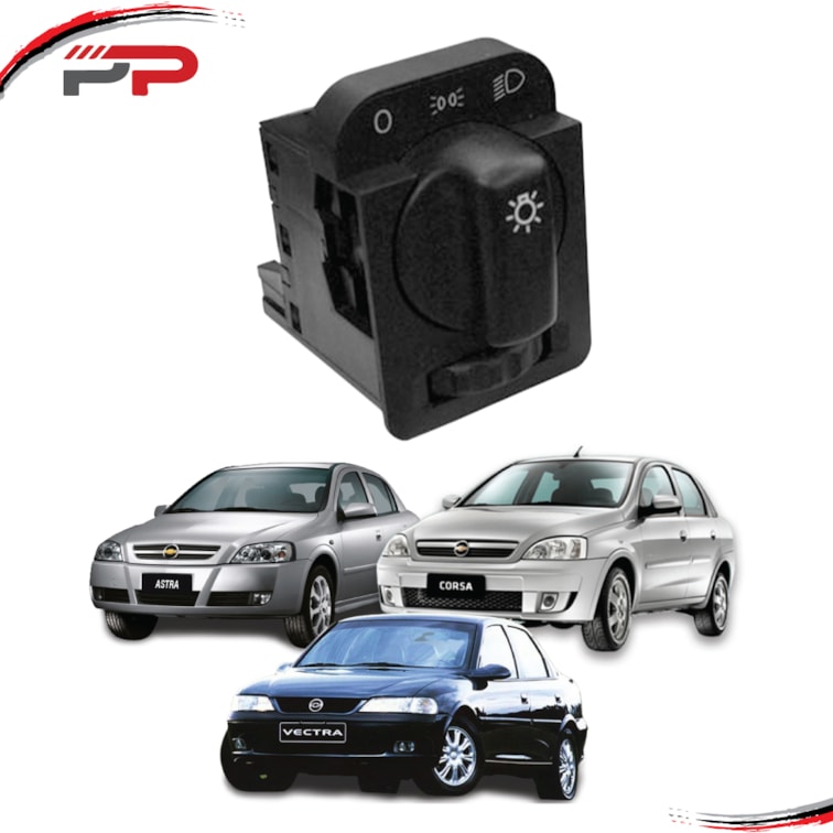 Interruptor De Luz Com Reostato Astra Corsa Vectra Omega