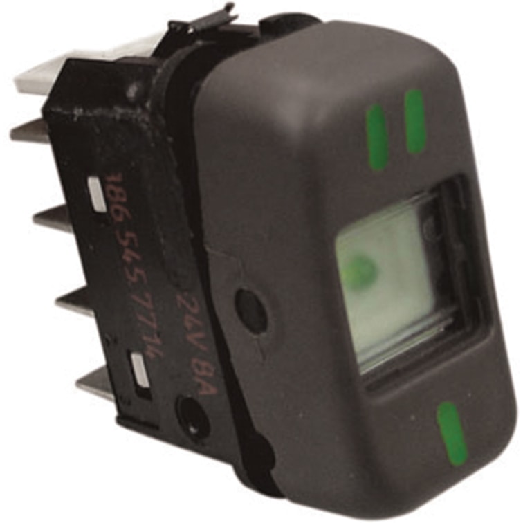 Interruptor Tecla 24v Marrom Mercedes Caminhões Após 88