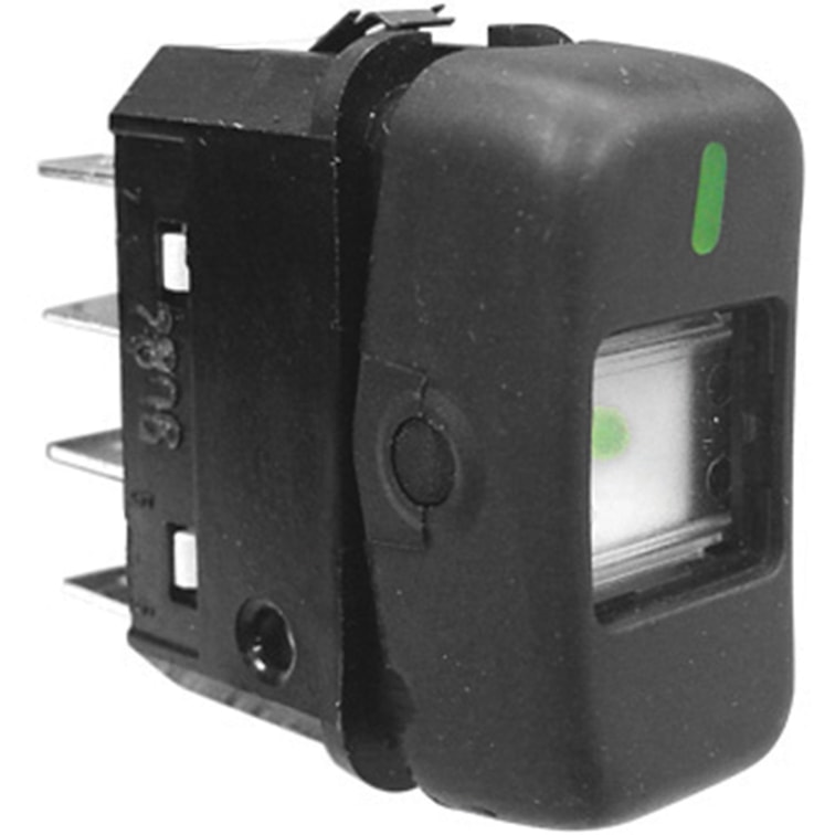 Interruptor Tecla Dupla 12v Com Retorno Marcopolo Paradiso