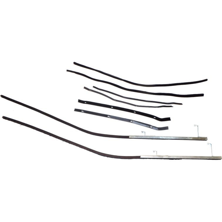 Jogo Canaletas C/pestana Pta Diant Pick-up Veraneio 64 A84