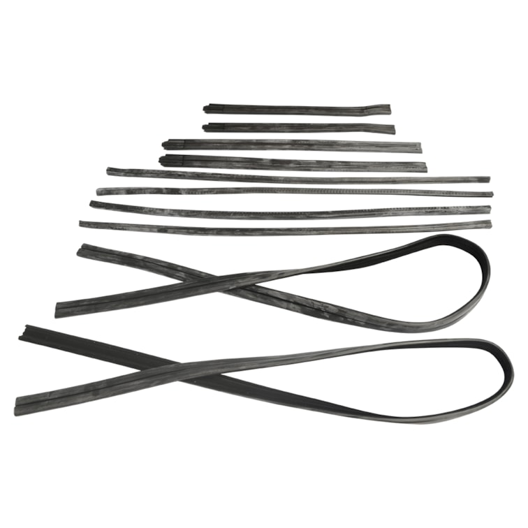 Jogo De Canaletas C/pestana 10 Pçs Porta TR112 TR113 Após 81