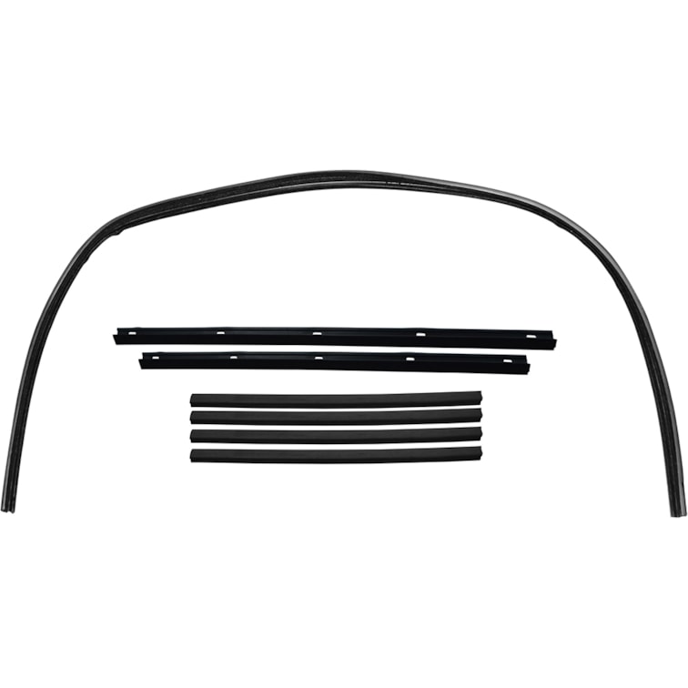 Jogo De Canaletas C/pestana Das Portas  Monza Hatch 2 Portas