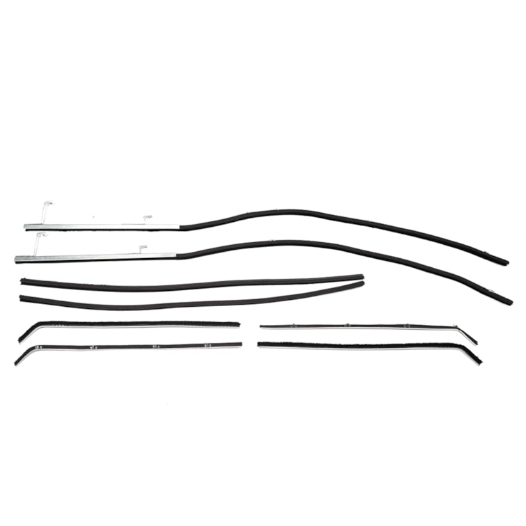 Jogo De Canaletas C/pestana Porta Pick-up Veraneio 64 A 84