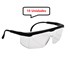 Kit 10 óculos Protetor Epi Regulagem Resistente Incolor CA Cor: Cristal