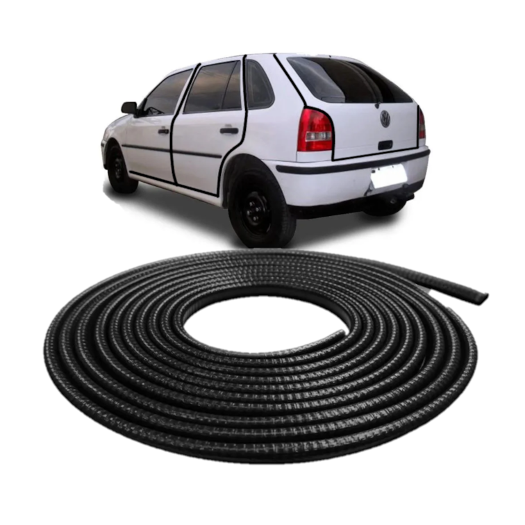 Kit 10M Borracha 7X14Mm Couro De Cobra Gol Bola Gol Quadrado