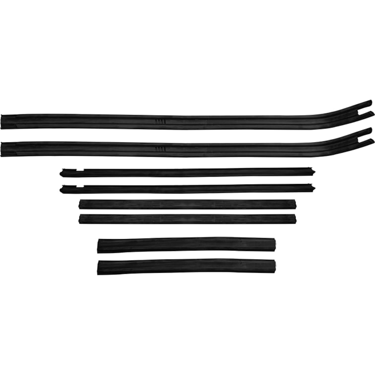 Kit 10pçs Canaletas C/pestana Pta Gol Voyage Parati  80 A87