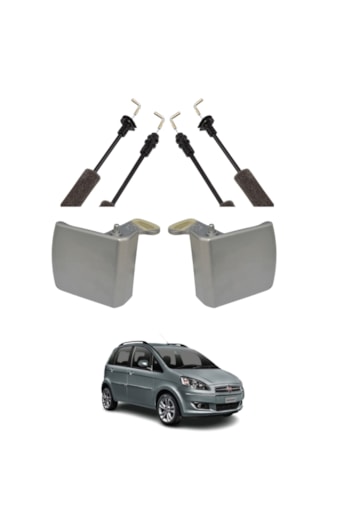 Kit 2 Maçanetas Intern DIANT 2 Cabos Acionador Idea 05 a 10