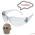 Kit 2 óculos EPI Proteção Segurança Modelo Croma Incolor CA