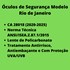 Kit 2 óculos Proteção Epi Incolor Promoção Rio de Janeiro