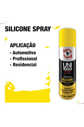 Kit 2 Silicone Spray Lubrifica Alta Performance Carro Novo
