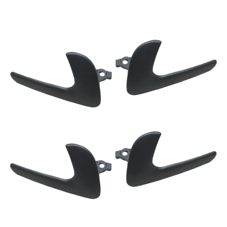 kit 4 maçaneta interna gatilho puxador gol 2002 2003 2004 05