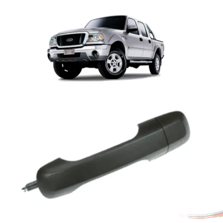 Kit 4 Maçanetas Externas das Portas Ranger 09 A 12