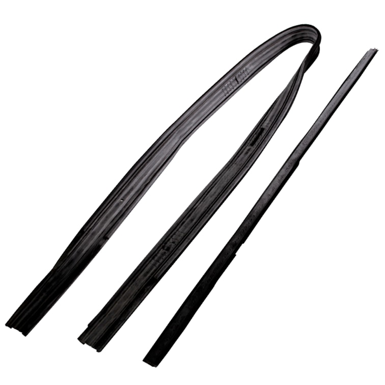 Kit 4 Pçs Canaletas C/pestana Porta Tras Ext Fiesta 96 A 06