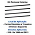 Kit 4 Pestanas Externas S10 Cabine Dupla De 95 a 11